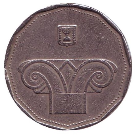 Монета 5 новых шекелей. 2006 год, Израиль. Монета 5 новых шекелей. 2006 год, Израиль.