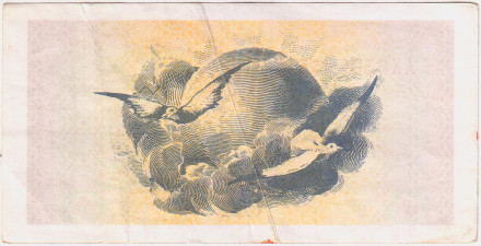 Расчетный чек 1000 рублей. 1995 год, Татарстан.