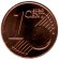 Монета 1 цент. 2013 год, Люксембург.
