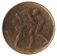 Монета 200 лир. 1980 год, Сан-Марино. XXII Летние Олимпийские игры (Олимпиада-80). Борьба. Монета 200 лир. 1980 год, Сан-Марино. XXII Летние Олимпийские игры (Олимпиада-80). Борьба.