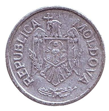 Монета 10 бани. 2000 год, Молдавия. Монета 10 бани. 2000 год, Молдавия.