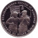 Монета 3 рубля. 1995 год, Россия. Освобождение Европы от фашизма. Встреча на Эльбе. Монета 3 рубля. 1995 год, Россия. Освобождение Европы от фашизма. Встреча на Эльбе.