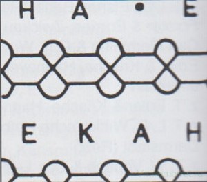 Рейхсбанкнота 1000 марок. 1922 год, Веймарская республика. Белая бумага. Водяной знак - задние полосы. Серийный номер - Две буквы, шесть цифр (красные,большие), две буквы. P-76o.