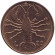 Монета 20 лир. 1974 год, Сан-Марино. Лобстер.