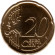 Монета 20 центов. 2021 год, Франция. Монета 20 центов. 2021 год, Франция.