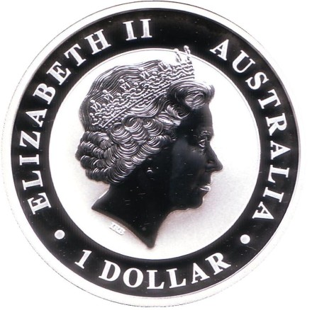 Монета 1 доллар. 2017 год, Австралия. Кукабарра. Монета 1 доллар. 2017 год, Австралия. Кукабарра.