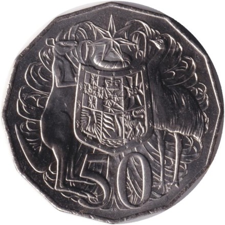 Монета 50 центов. 2025 год, Австралия.