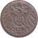 Монета 10 пфеннигов. 1908 год (F), Германская империя. Монета 10 пфеннигов. 1908 год (F), Германская империя.