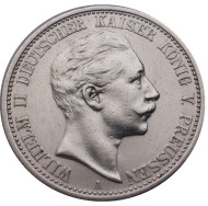 Монета 2 марки. 1907 год, Германская империя. Пруссия. Монета 2 марки. 1907 год, Германская империя. Пруссия.