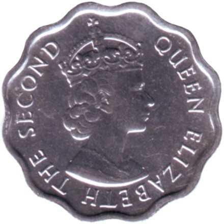 Монета 1 цент. 1983 год, Белиз.