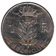 Монета 1 франк. 1971 год, Бельгия. (Belgique) Монета 1 франк. 1971 год, Бельгия. (Belgique)