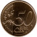 Монета 50 центов. 2021 год, Франция.