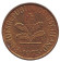 Монета 5 пфеннигов. 1973 год (F), ФРГ. Дубовые листья. Монета 5 пфеннигов. 1973 год (F), ФРГ. Дубовые листья.