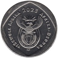 Монета 2 ранда. 2023 год, ЮАР.
