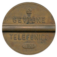 Телефонный жетон. 7805. Италия. 1978 год. (Отметка: CMM)