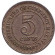 Монета 5 центов. 1948 год, Малайя. Монета 5 центов. 1948 год, Малайя.