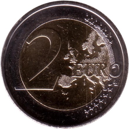 Монета 2 евро. 2022 год, Словакия. 300 лет постройке первой атмосферной паровой машины на континентальной Европе. Монета 2 евро. 2022 год, Словакия. 300 лет постройке первой атмосферной паровой машины на континентальной Европе.