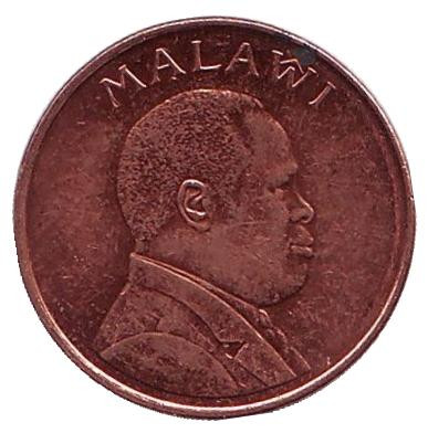 Монета 1 тамбала, 1995 год, Малави. (Магнитная) Рыбы. Монета 1 тамбала, 1995 год, Малави. (Магнитная) Рыбы.