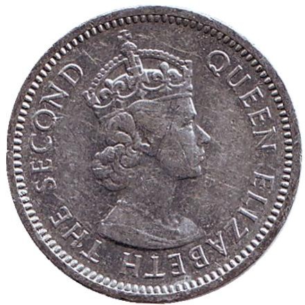 Монета 5 центов. 1987 год, Белиз.