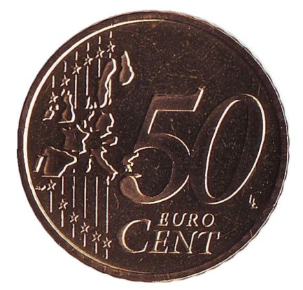 Монета 50 центов. 2004 год, Австрия.
