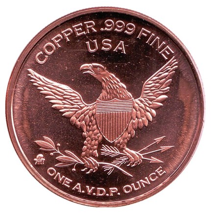 Скорпион. "Знаки зодиака." Монетовидный жетон. Унция меди 999. США. 