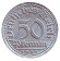 Монета 50 пфеннигов. 1919 год (A), Веймарская республика. Монета 50 пфеннигов. 1919 год (A), Веймарская республика.