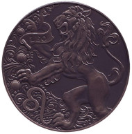 Монета 1 рубль. 2015 год, Беларусь. Лев (Leo). Монета 1 рубль. 2015 год, Беларусь. Лев (Leo).