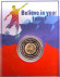 Чемпионат мира по футболу в России. Вратарь. Верь в свою команду! Сувенирный жетон. Чемпионат мира по футболу в России. Вратарь. Верь в свою команду! Сувенирный жетон.