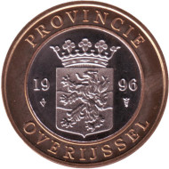 Оверэйсел. Жетон Нидерландского монетного двора. 1996 год.