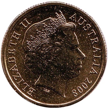 Монета 1 доллар. 2008 год, Австралия. 100-летие Лиги регби.