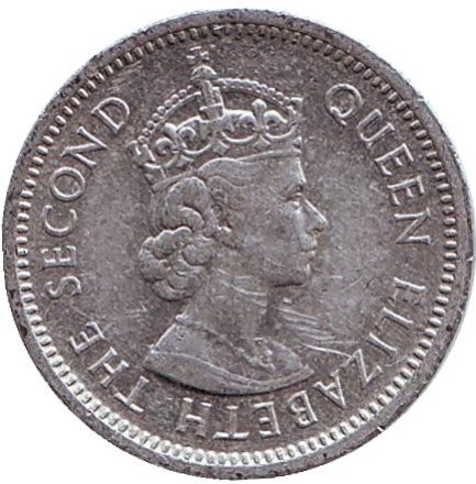 Монета 5 центов. 1989 год, Белиз. Монета 5 центов. 1989 год, Белиз.