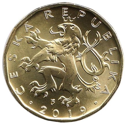 А. Рашин, К. Энглиш, В. Поспишил. Комплект из 3-х монет номиналом 20 крон. 2019 год. Чехия.