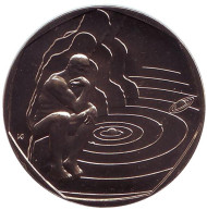 Монета 200 форинтов. 2000 год, Венгрия. Миллениум. Монета 200 форинтов. 2000 год, Венгрия. Миллениум.