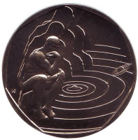 Миллениум. Монета 200 форинтов, 2000 год, Венгрия.