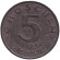 Монета 5 грошей. 1963 год, Австрия. Имперский орёл. Монета 5 грошей. 1963 год, Австрия. Имперский орёл.