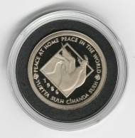 Монета 1000 лир, 1986 год, Турция. Международный год мира. Монета 1000 лир, 1986 год, Турция. Международный год мира.