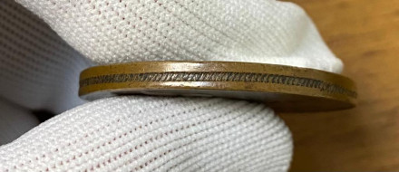 Монета 10 торнези. 1859 год, Королевство Двух Сицилий. (Франциск II). Монета 10 торнези. 1859 год, Королевство Двух Сицилий. (Франциск II).