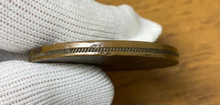 Монета 10 торнези. 1859 год, Королевство Двух Сицилий. (Франциск II). Монета 10 торнези. 1859 год, Королевство Двух Сицилий. (Франциск II).