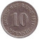 Монета 10 пфеннигов. 1911 год (D), Германская империя. Монета 10 пфеннигов. 1911 год (D), Германская империя.