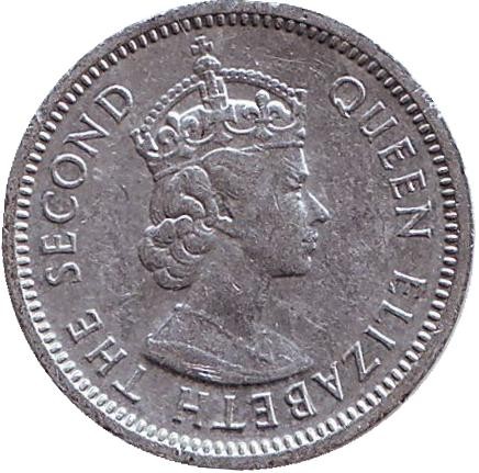 Монета 5 центов. 1991 год, Белиз.