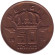 Монета 50 сантимов. 1976 год, Бельгия. (Belgie)