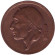Монета 50 сантимов. 1976 год, Бельгия. (Belgie)
