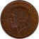 Монета 1/2 пенни. 1935 год, Великобритания. Монета 1/2 пенни. 1935 год, Великобритания.