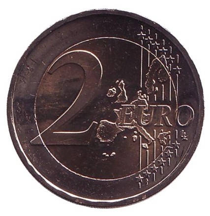 Монета 2 евро. 2004 год, Австрия. Монета 2 евро. 2004 год, Австрия.