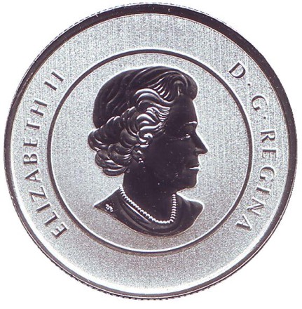 Монета 25 долларов. 2016 год, Канада. Полярный медведь. Истинный север. Монета 25 долларов. 2016 год, Канада. Полярный медведь. Истинный север.