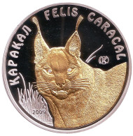 Монета 100 тенге. 2009 год, Казахстан. Каракал.