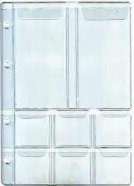 Комплект листов и разделителей для полного набора 25-рублевых монет современной России. К альбому АМ-РОС-2, производство Россия. Комплект листов и разделителей для полного набора 25-рублевых монет современной России. К альбому АМ-РОС-2, производство Россия.