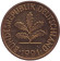 Монета 10 пфеннигов. 1991 год (D), ФРГ. Дубовые листья. Монета 10 пфеннигов. 1991 год (D), ФРГ. Дубовые листья.
