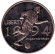 Монета 50 центов (P). 1994 год, США. Чемпионат мира по футболу 1994 года.
