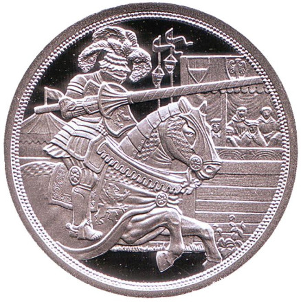 Монета 10 евро. 2019 год, Австрия. Рыцарство. "Рыцарские сказки". Монета 10 евро. 2019 год, Австрия. Рыцарство. "Рыцарские сказки".